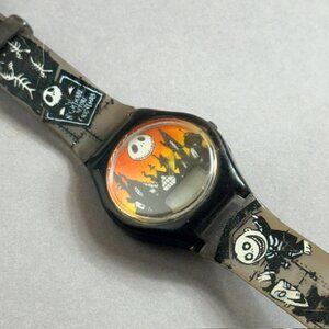 Vintage Walt Disney Watch Disneyland Wristwatch Nightmare Before Christmas Jack